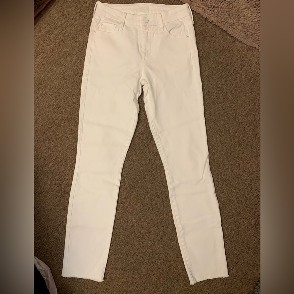 Mother White Jeans